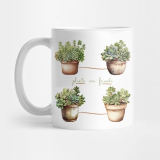 Plants are friends Mug